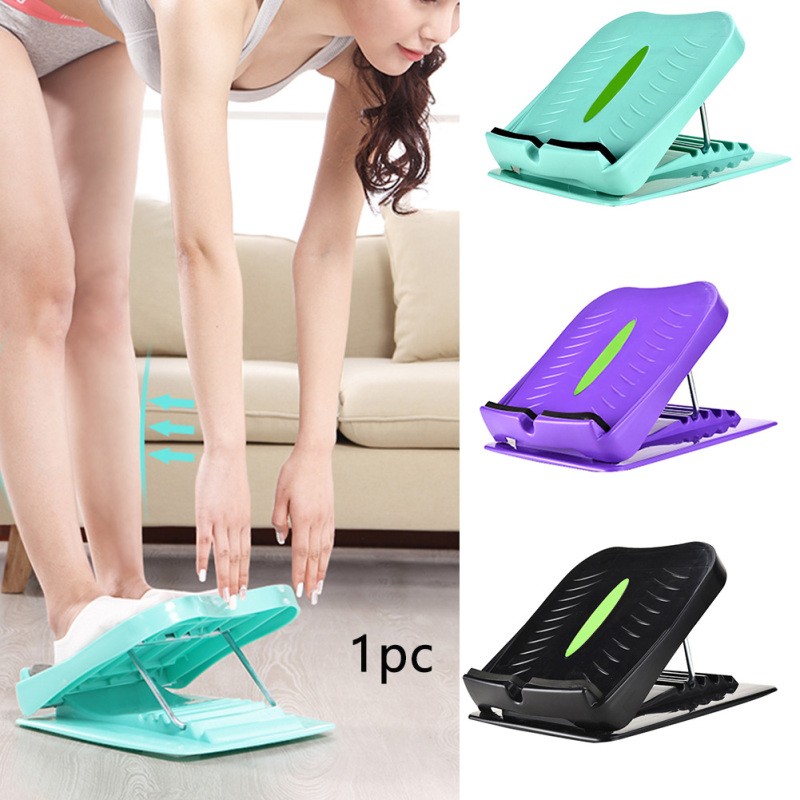 Portable Home Fitness Standing Incline Board – Adjustable Achilles Calf Stretcher for Indoor & Outdoor Use