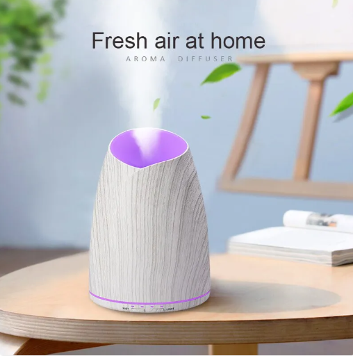 Aroma Diffuser Humidifier – 500ml Ultrasonic Household Air Purifier