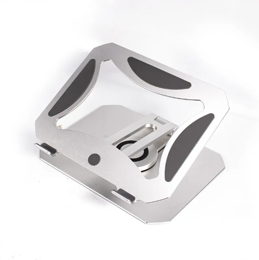 Adjustable 360° Rotating Laptop Stand–Foldable Aluminum Laptop Riser (11-17.3")