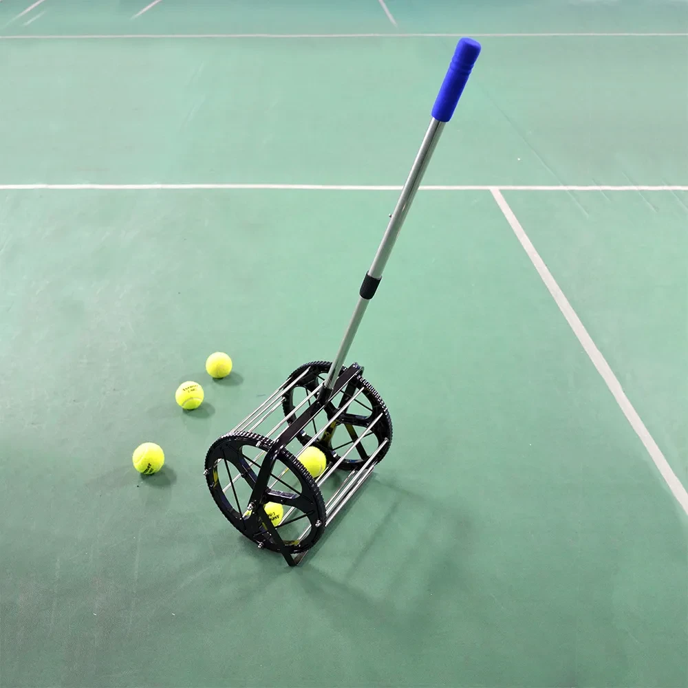 Tennis Ball Picker – Pick Up Basket Tennis Trainer Recycler