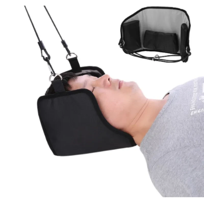 Stretch Release Neck Relief Head Hammock – Portable Door Attachment for Pain Relief