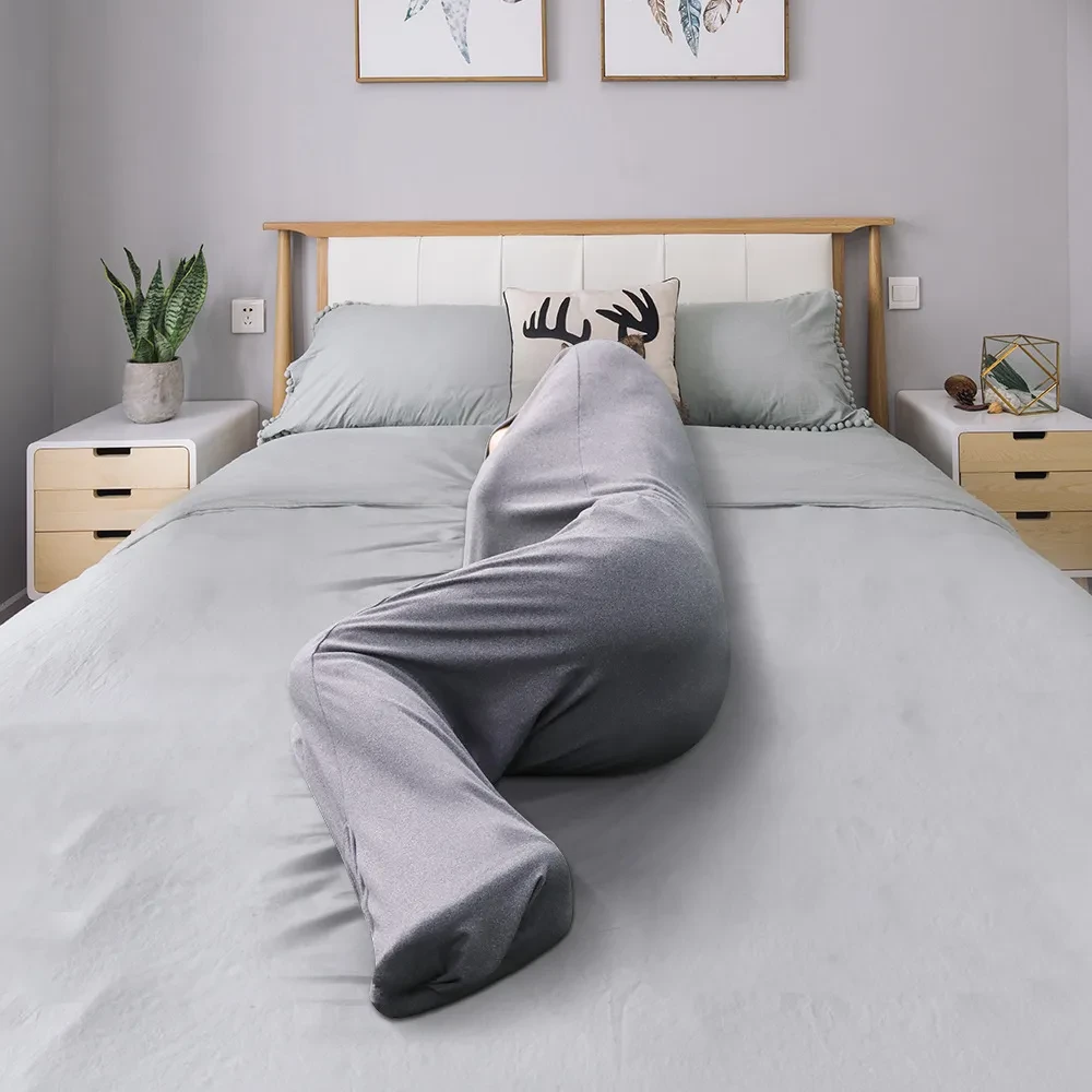 Comfortable Leisure Home Parent-child Sleeping Bag – Soft Velvet Sleeping Sack for Family Relaxation