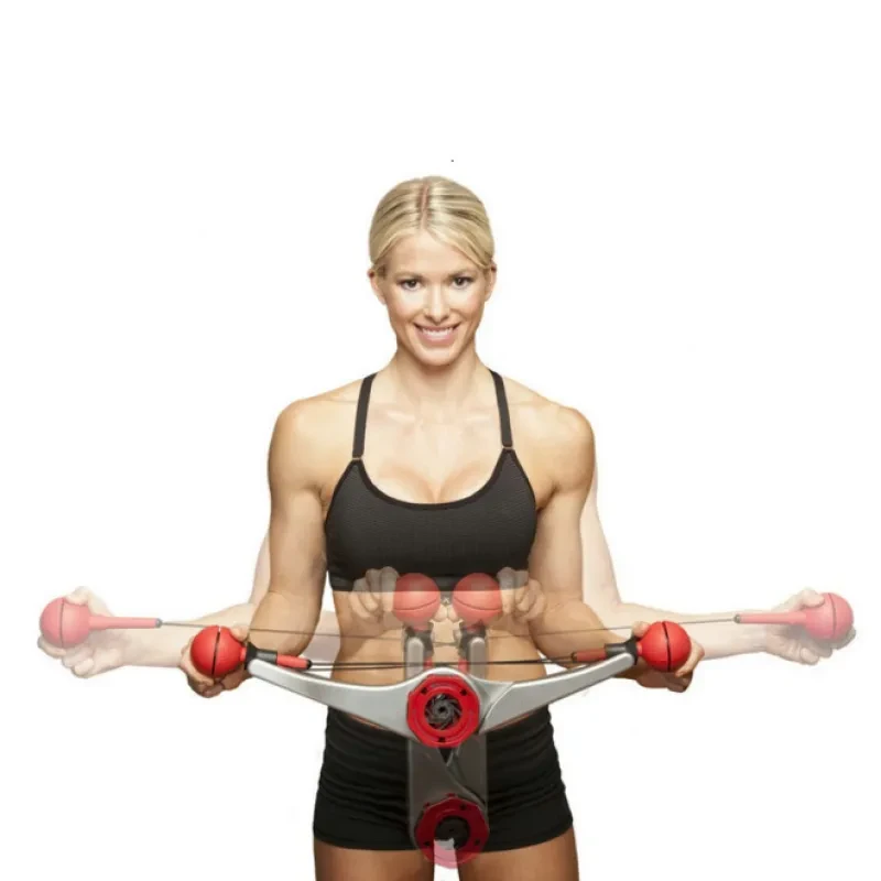Portable Multifunctional Arm Exerciser – Adjustable Chest Strength Trainer for Full-Body Workouts
