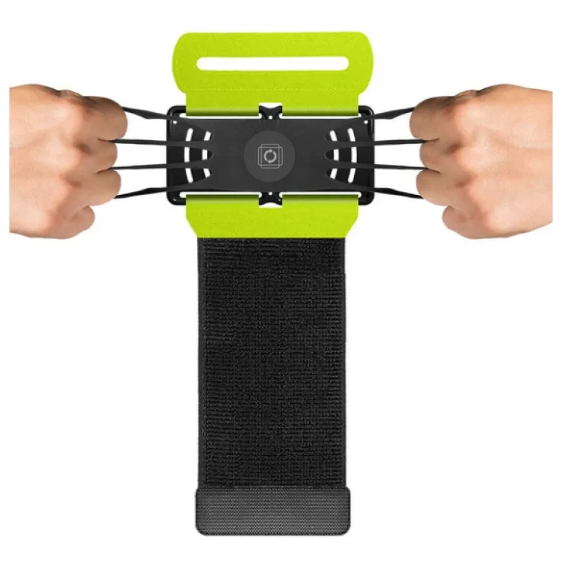 Detachable Mobile Phone Holder – 360° Rotating Arm Strap for Running, Gym & Sports Use