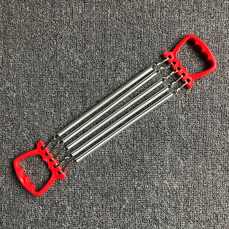 Kids Chest Expander – Adjustable 4-Spring Muscle Training Exerciser for Upper Body Fitness
