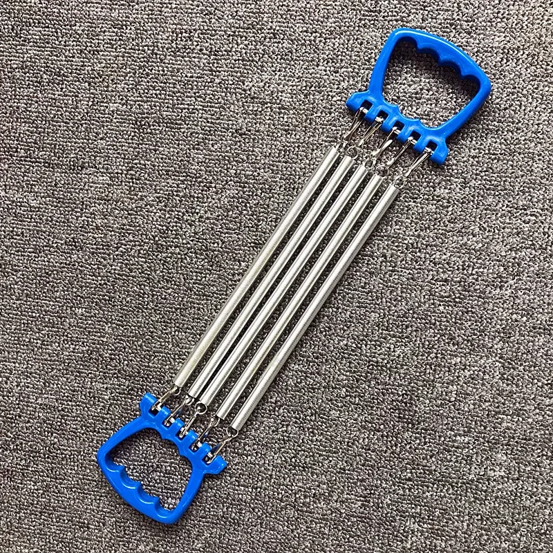 Kids Chest Expander – Adjustable 4-Spring Muscle Training Exerciser for Upper Body Fitness