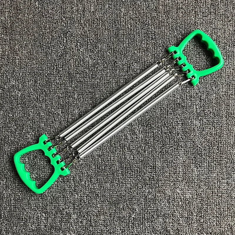 Kids Chest Expander – Adjustable 4-Spring Muscle Training Exerciser for Upper Body Fitness