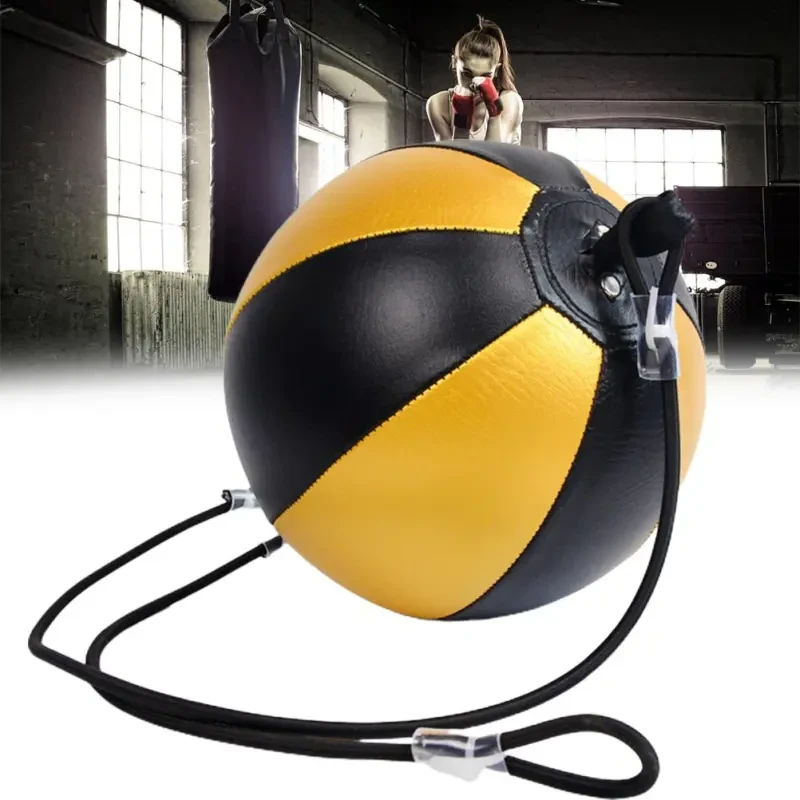 Home Hanging Pear Shape Boxing Ball – PU Leather Speed Ball for Reflex & Fitness Training