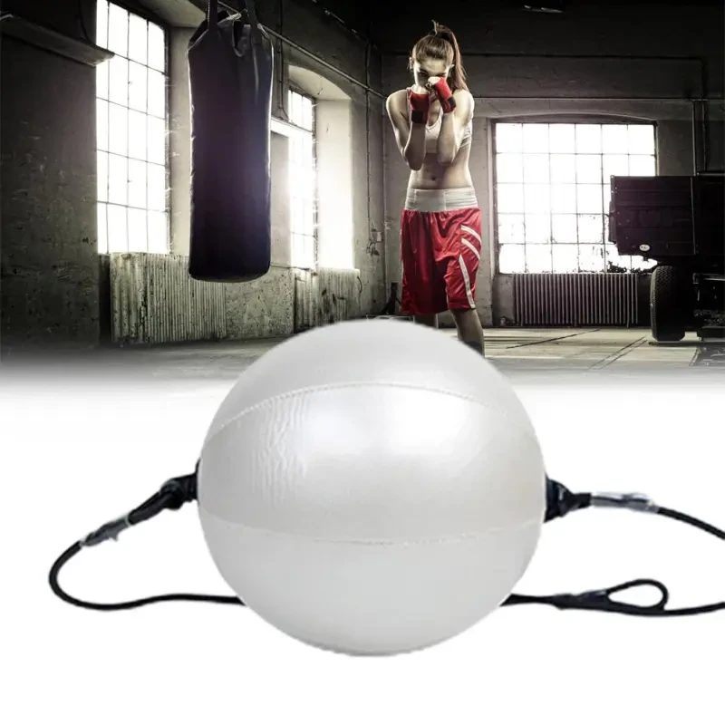 Home Hanging Pear Shape Boxing Ball – PU Leather Speed Ball for Reflex & Fitness Training