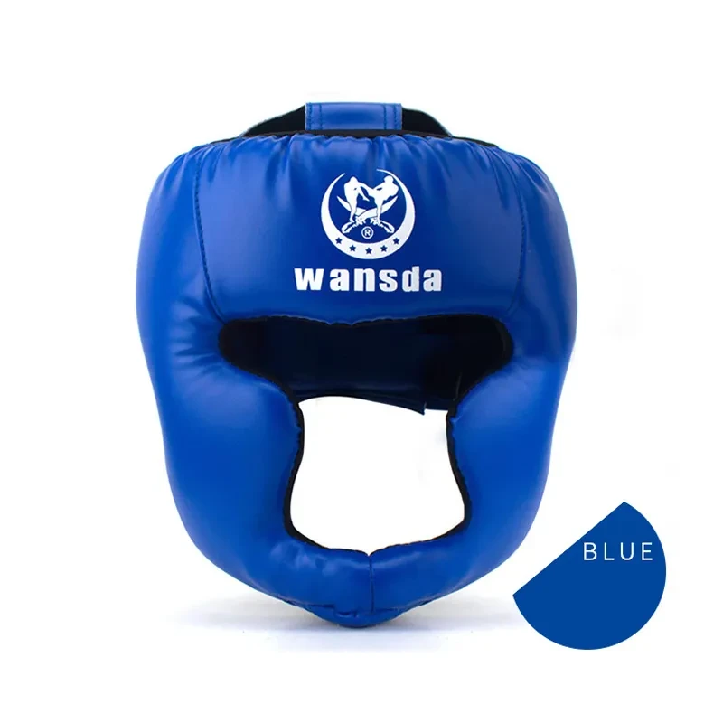 Taekwondo Fighting Headgear Helmet – PU Leather Martial Arts Protective Gear for Adults