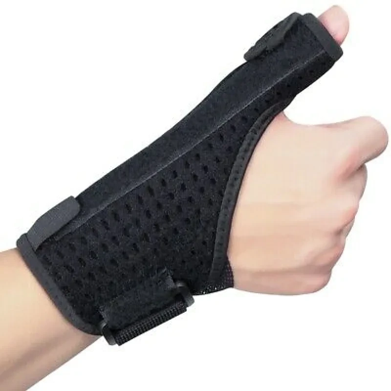 Thumb & Wrist Support with Steel Bar – Adjustable Hand Brace for Carpal Tunnel, Sprains & Injury Recovery