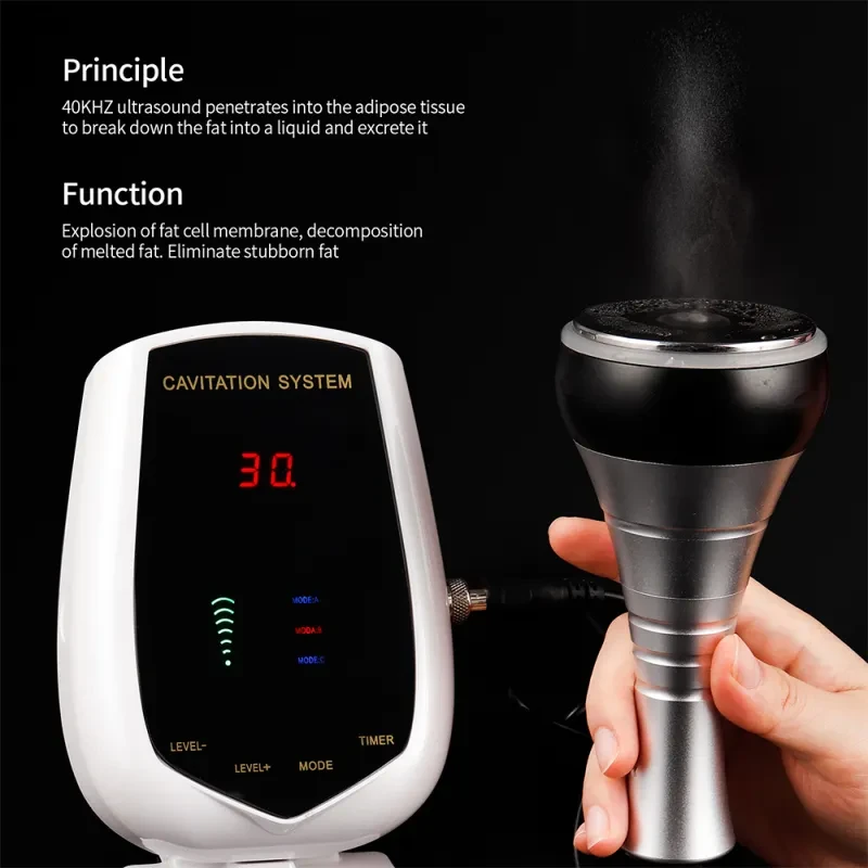 Ultrasonic Fat Rejection Body Sculpting Apparatus – Non-Surgical Slimming Cavitation Machine for Fat Reduction & Body Shaping