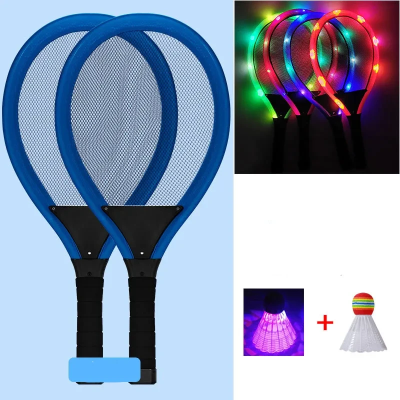 LED Badminton Racket – Glowing Light-Up Toy for Kids