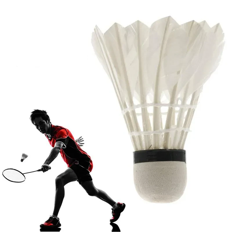 Goose Feather Badminton Shuttle – Big Flight & Stable Foam Head