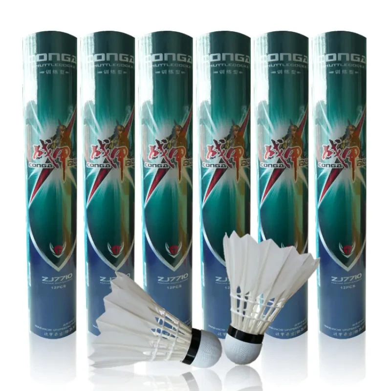 Goose Feather Badminton Shuttle – Big Flight & Stable Foam Head