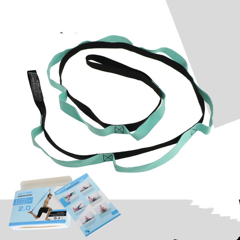 Chrysanthemum Yoga Stretch Strap – Flexibility & Massage Belt