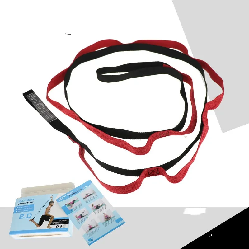 Chrysanthemum Yoga Stretch Strap – Flexibility & Massage Belt