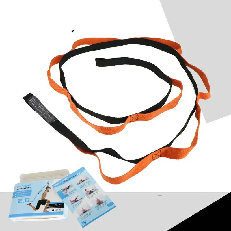 Chrysanthemum Yoga Stretch Strap – Flexibility & Massage Belt
