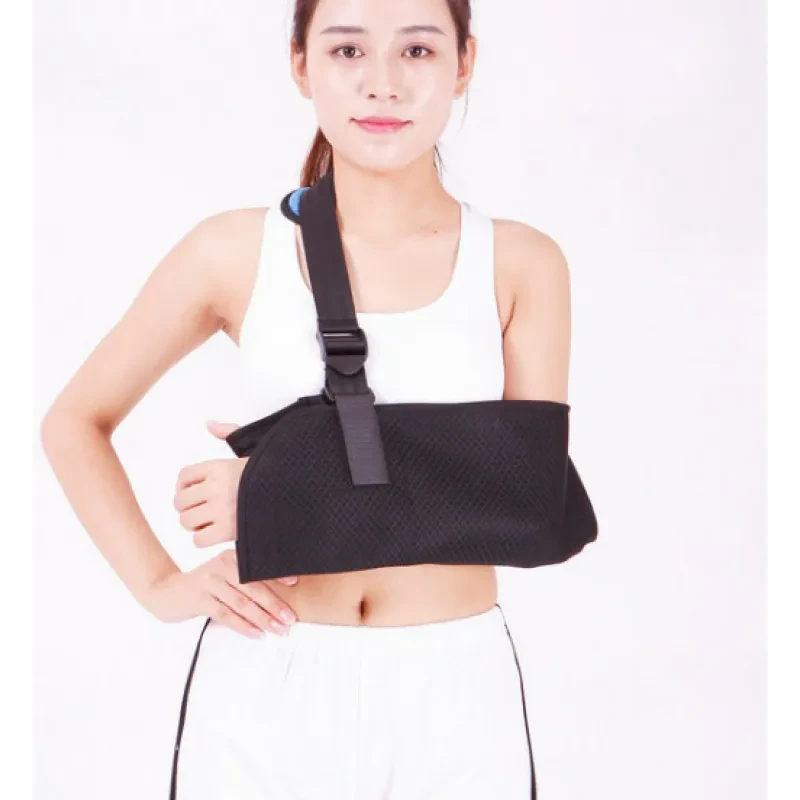 Arm Fracture Forearm Sling – Breathable Adjustable Shoulder Support for Injury Recovery