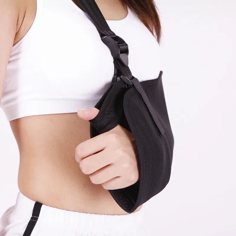 Arm Fracture Forearm Sling – Breathable Adjustable Shoulder Support for Injury Recovery