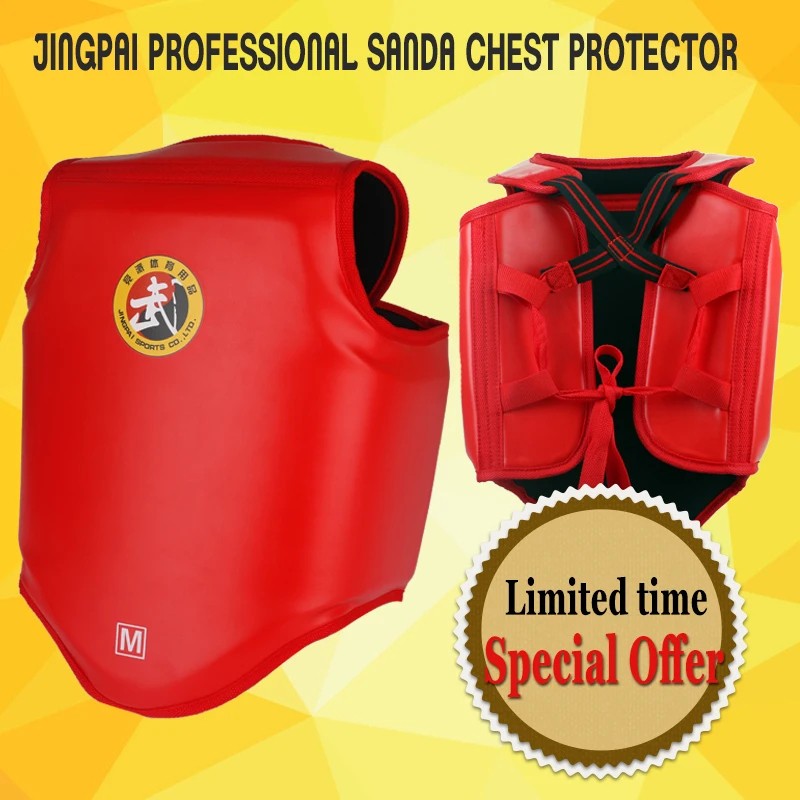 Jingpai Sanda Chest Protector – PU Body Guard for Training