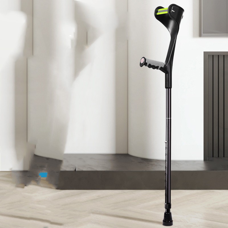 Foldable Elbow Crutch – Aluminum Walking Aid for Injury