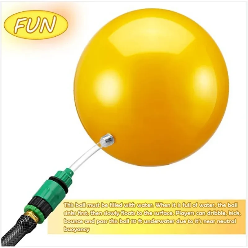 Underwater Inflatable Ball – 9-Inch PVC Pool Game Toy