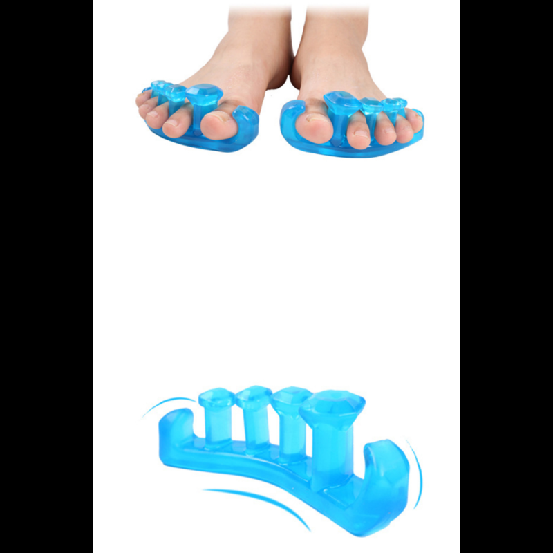Diamond Five-Hole Toe Separator – Soft Gel Foot Spacer