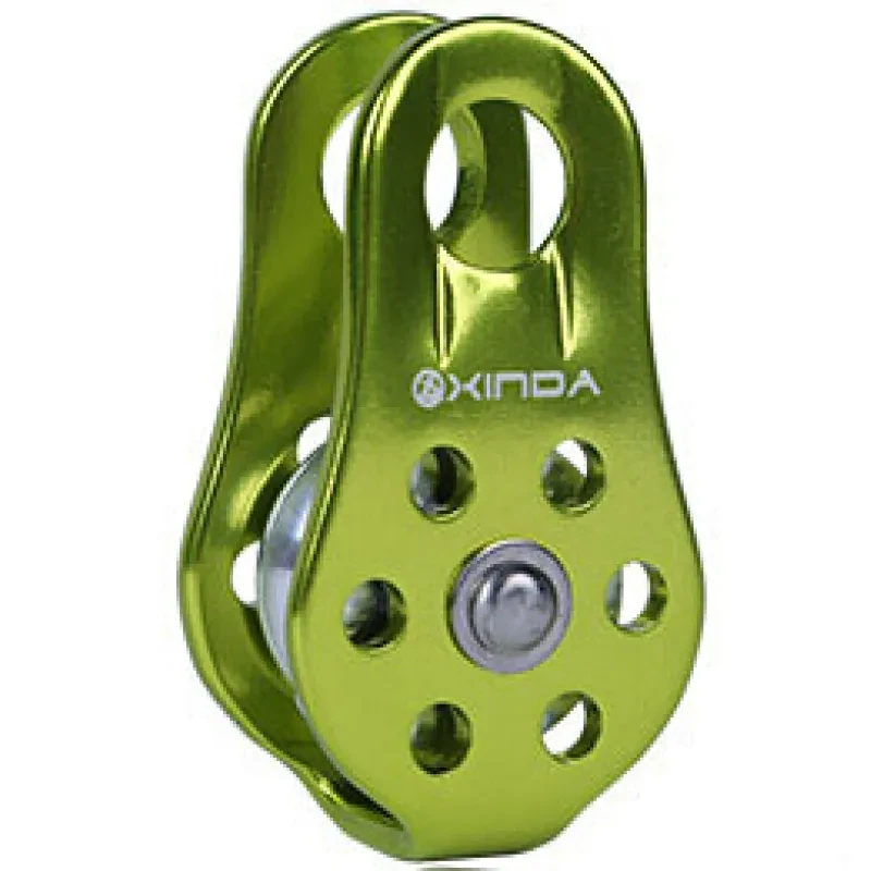 Aluminum Alloy Climbing Pulley – Single Rope Hoisting Gear