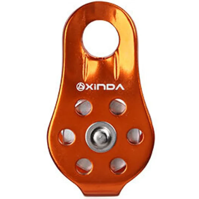 Aluminum Alloy Climbing Pulley – Single Rope Hoisting Gear
