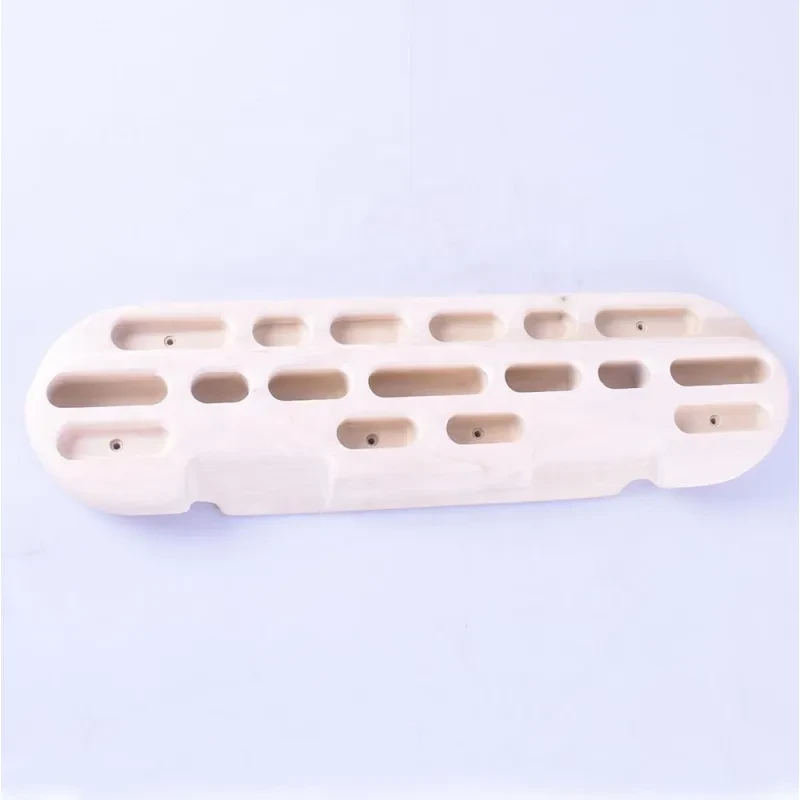 Wooden Climbing Training Board – Indoor Fitness Hangboard