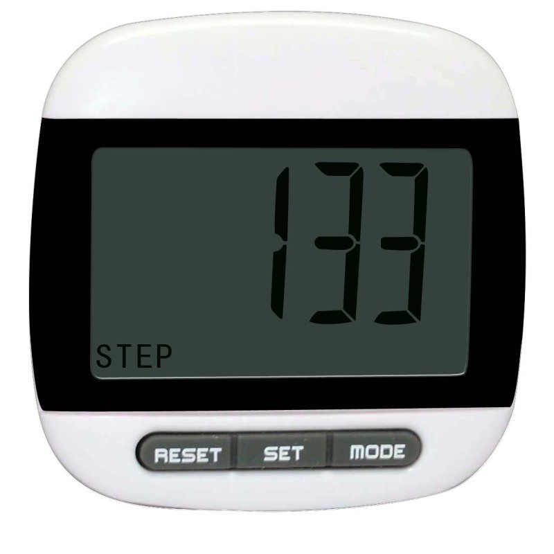 Large Screen Pedometer – Step Tracker for Seniors with Clip