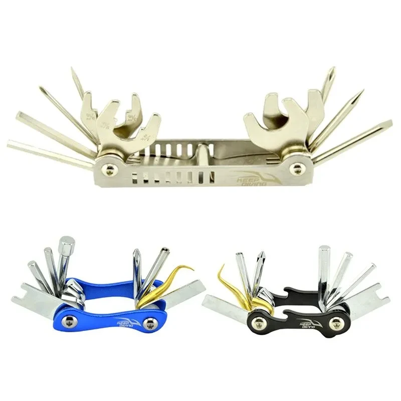 13 in 1 Stainless Steel Diver Tool Set – Compact Repair Kit