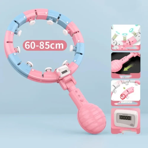 Smart Weighted Hula Hoop – Adjustable Waist Trimmer with Counter