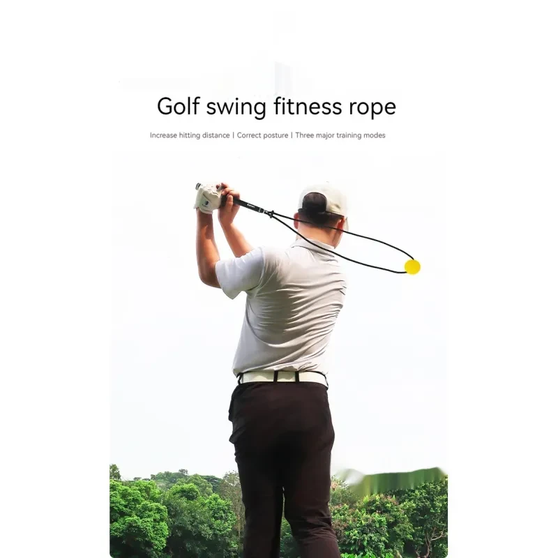 Physical Correction Action Practice Rope Trainer – Golf Swing Form Corrector