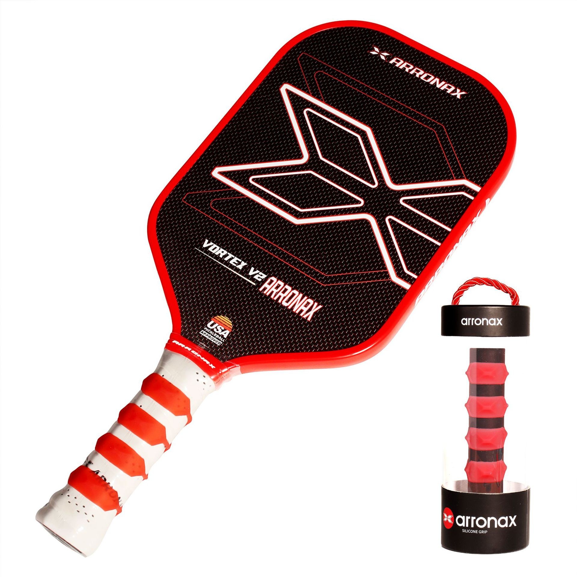 Silicone Racket Grip Buckle – Durable Anti-Slip Handle Lock Band