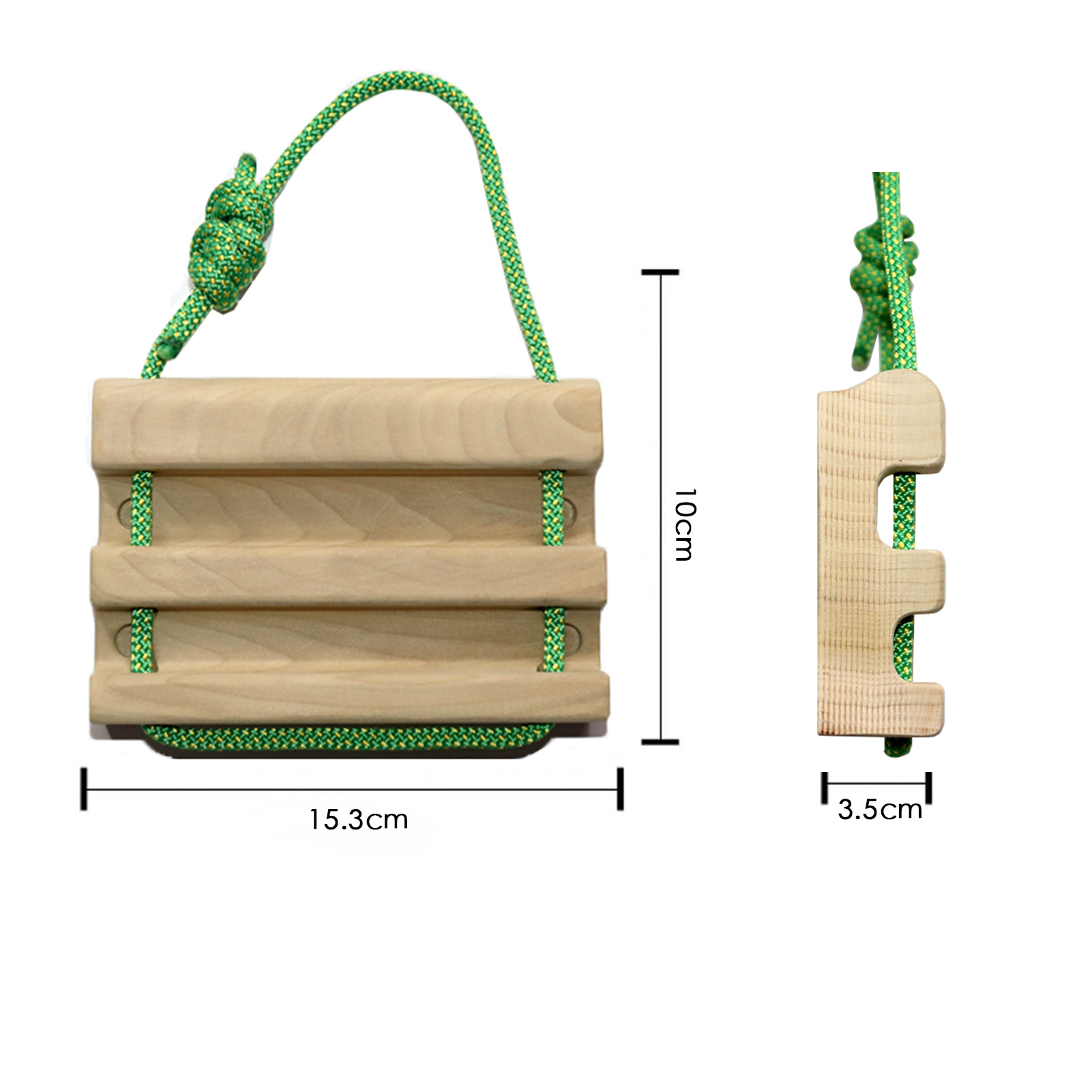 Boxwood Fingerboard Trainer – Mini Rock Climbing Strength Hanger