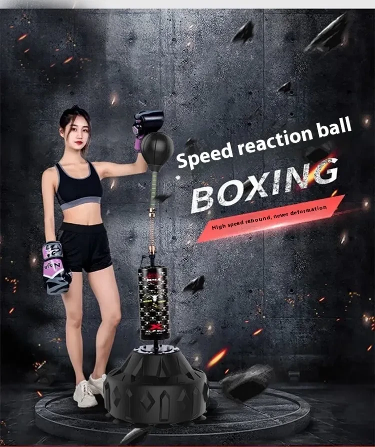 Boxing Reaction Speed Ball – Adjustable Focus Training Punch Mitts