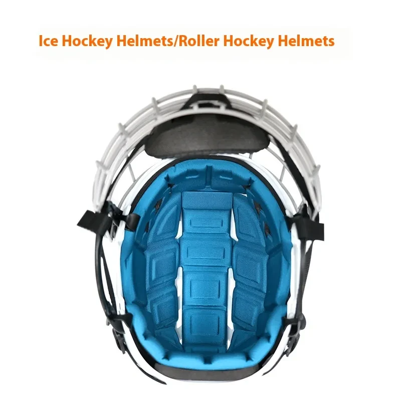 Ice Hockey Helmet with Face Guard – Head Protection for Lawn & Ball Hockey