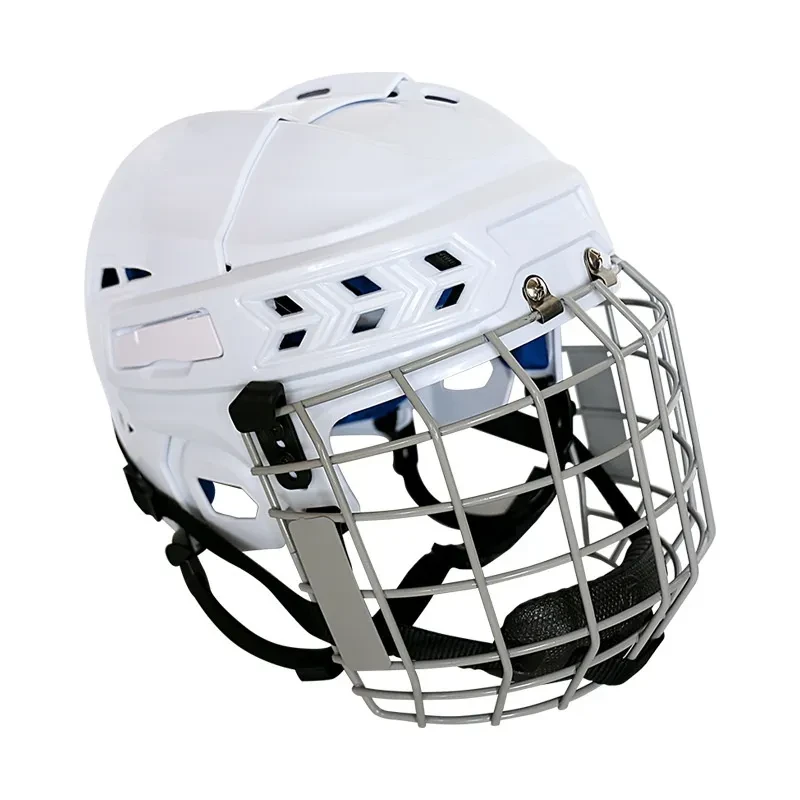 Ice Hockey Helmet with Face Guard – Head Protection for Lawn & Ball Hockey