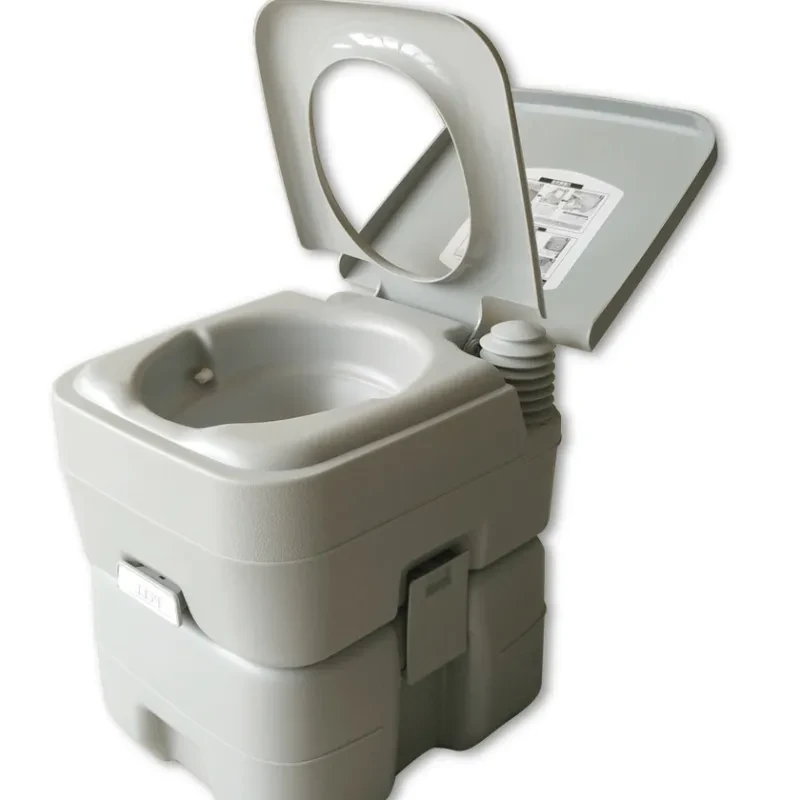 20L Portable Camping Toilet – Outdoor Travel Flushable Toilet Seat