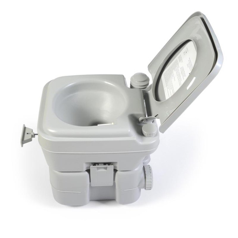 20L Portable Camping Toilet – Outdoor Travel Flushable Toilet Seat