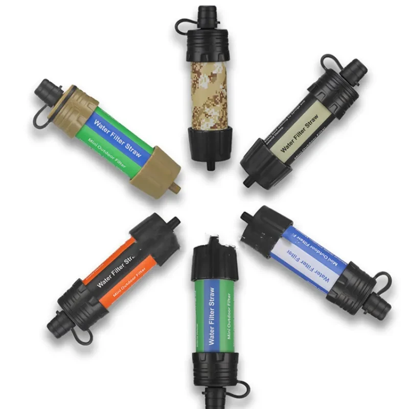 Mini Portable Water Filter Straw β Outdoor Survival Purifier Tool