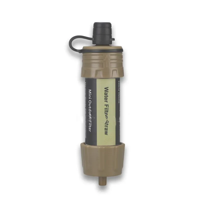 Mini Portable Water Filter Straw β Outdoor Survival Purifier Tool