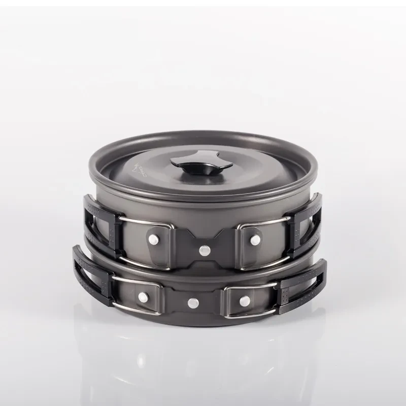 Portable Outdoor Camping Stove Set – Lightweight Aluminum Cookware Combo