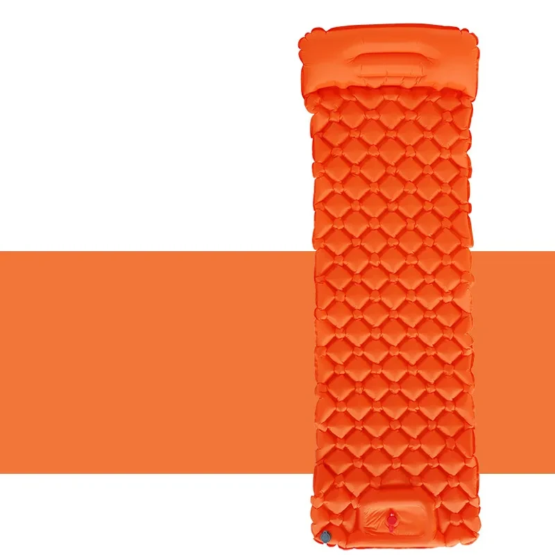Ultralight Inflatable Sleeping Pad – Air Mattress with Pillow for Camping