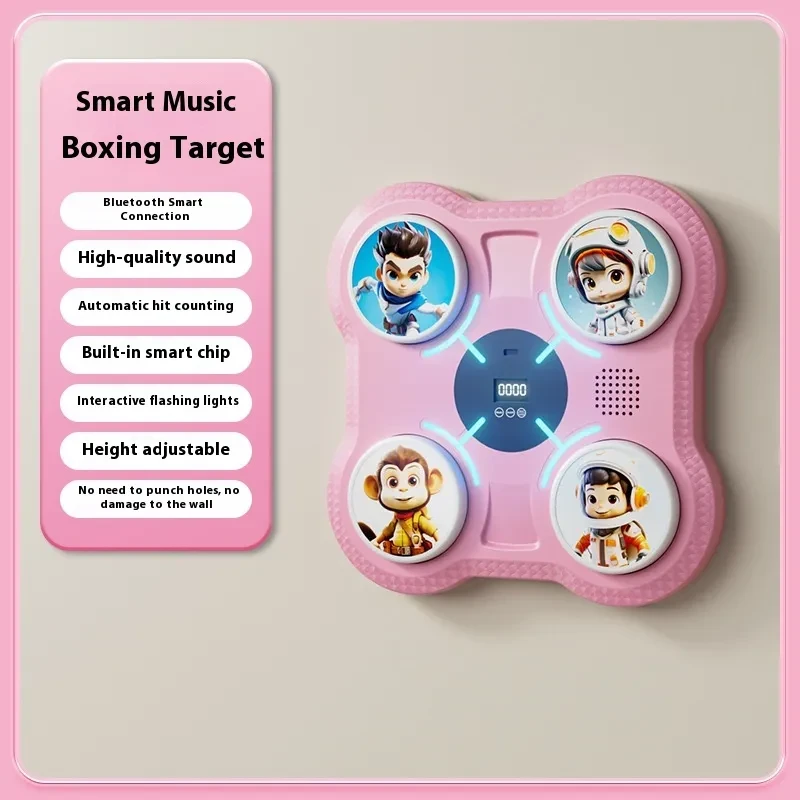 Smart Music Boxing Machine – Wall-Mount Reaction Trainer