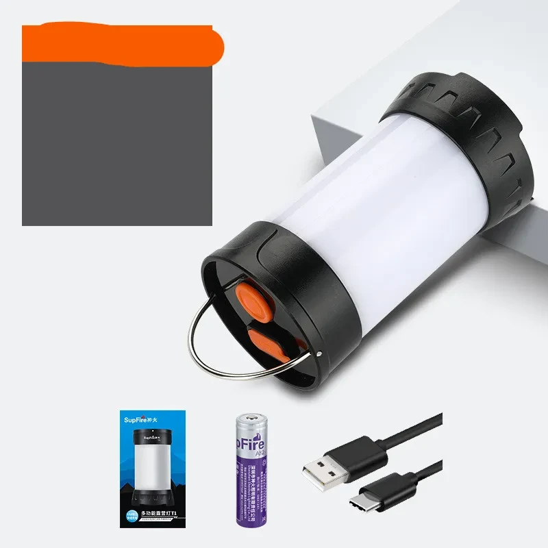 All-in-One LED Camp Lantern – USB Rechargeable, Lightweight & Bright