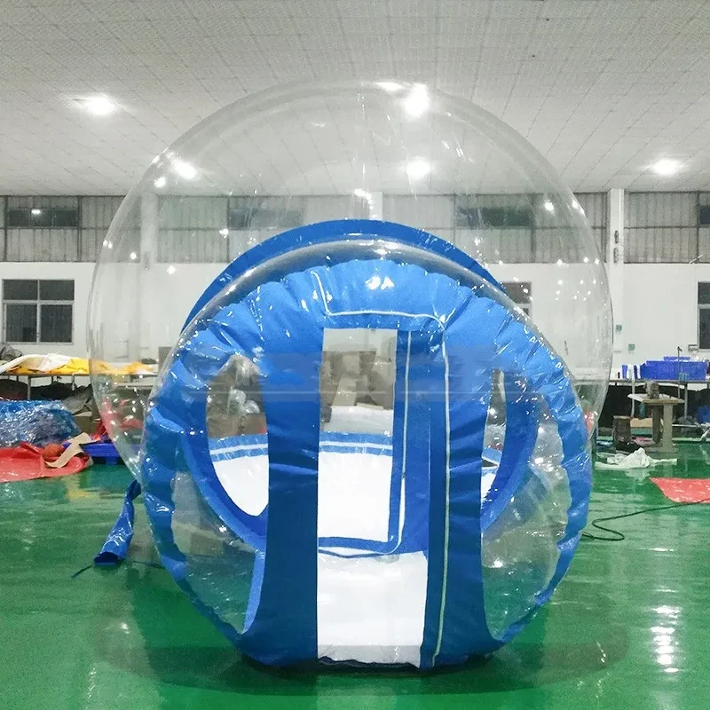Outdoor Inflatable Bubble Tent – Transparent, Waterproof PVC Dome