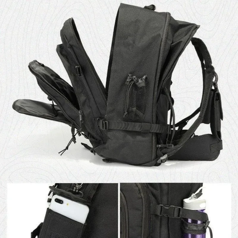 Outdoor Tactical Backpack – Waterproof, Large Capacity for Hiking